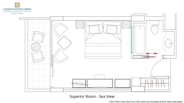 5 Superior Room - Sea View